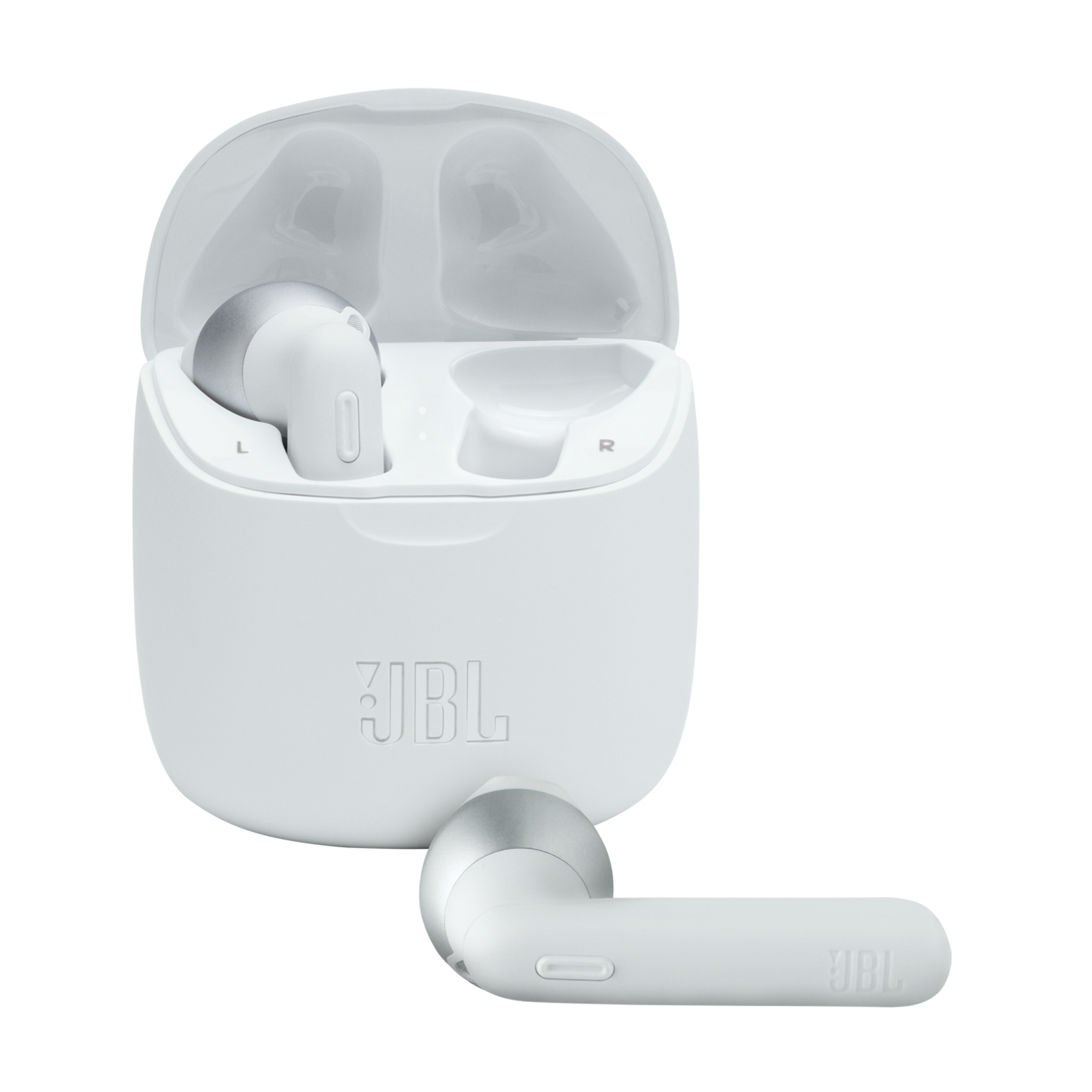 JBL Tune 225TWS - White - True wireless earbuds - Hero
